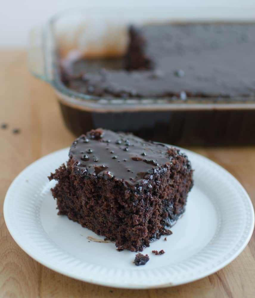 The Best Chocolate Zucchini Cake recipe ever! It turns out perfect every time!
