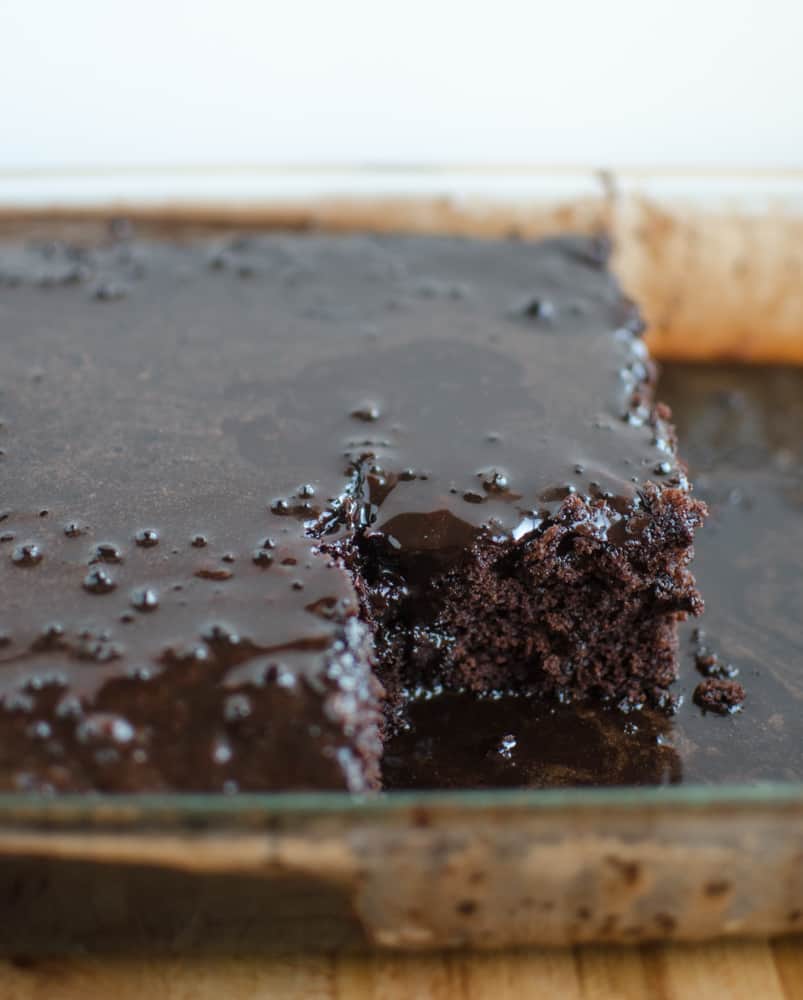 The Best Chocolate Zucchini Cake recipe ever! It turns out perfect every time!