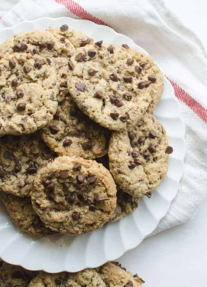 The famous Neaman Marcus Cookie recipe made with ground oats, butter, and mini chocolate chips, is sure to be a family favorite in no time.