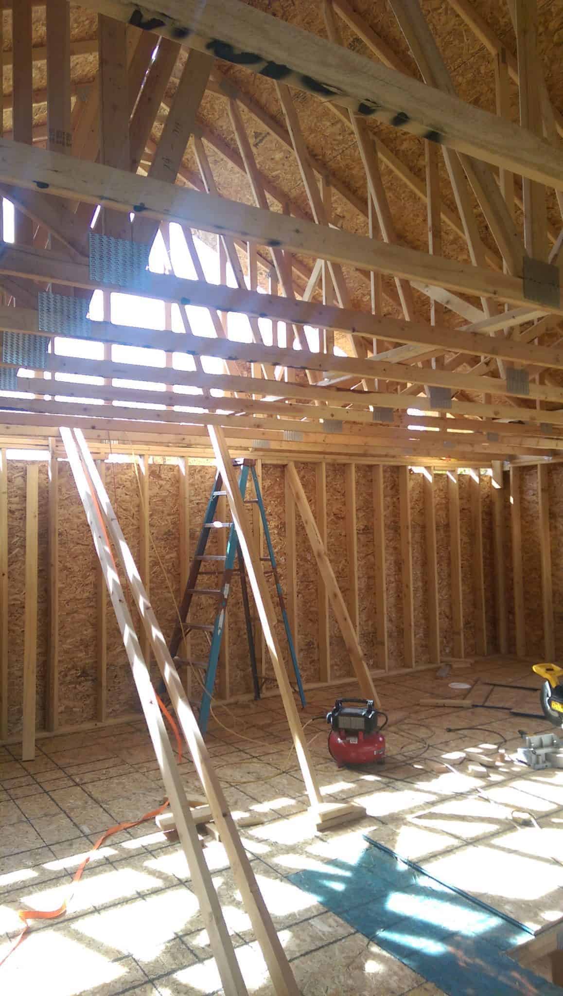 DIY build farmhouse
