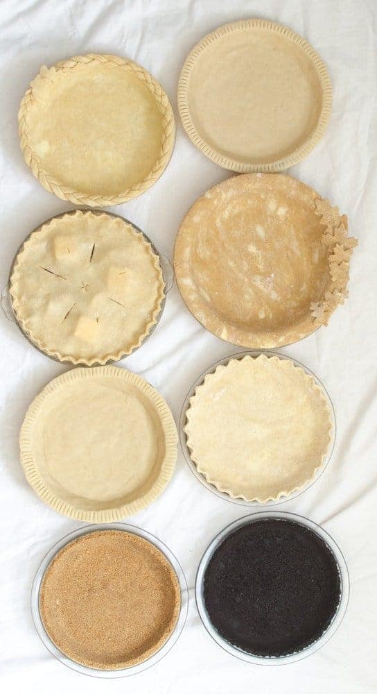 This is your ULTIMATE guide to making a perfect pie crust! It has 4 great recipes - traditional, whole wheat, graham cracker & chocolate cookie crusts.