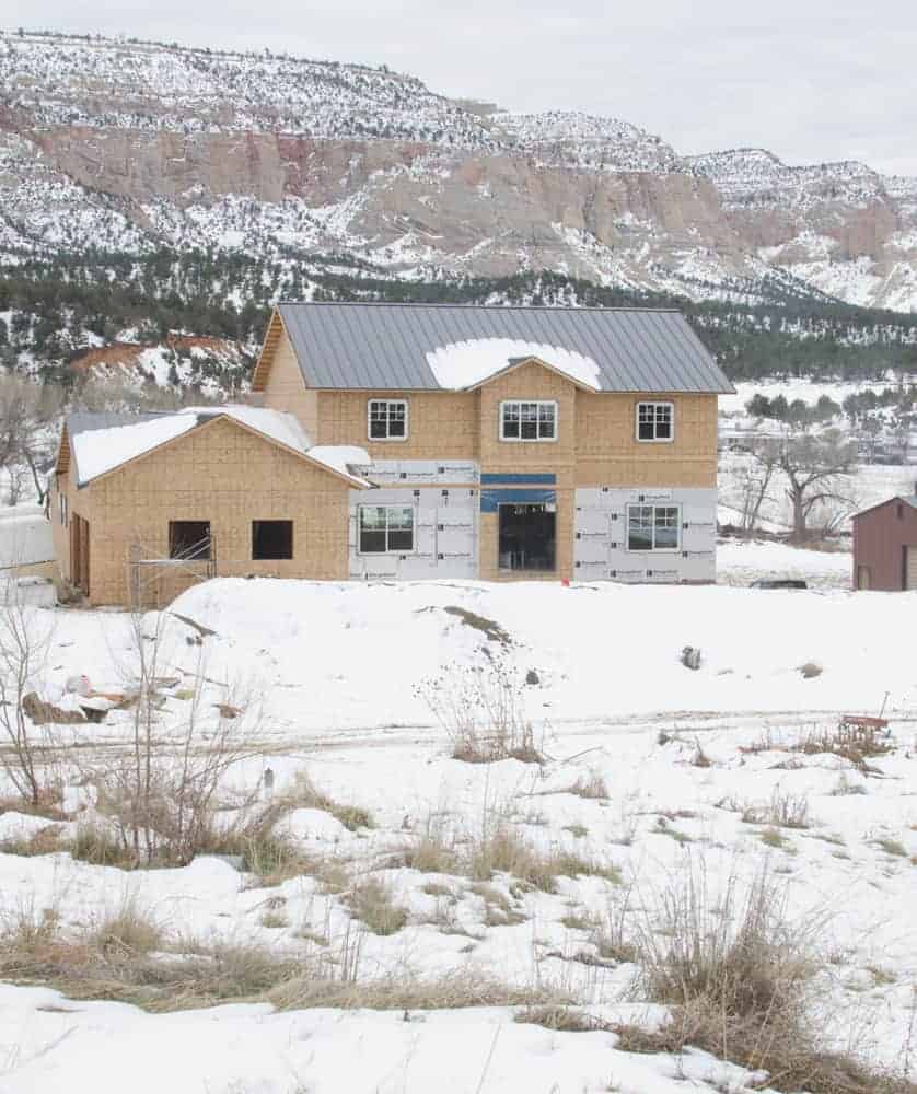 House Building Update: Energy Efficient Windows + Mud