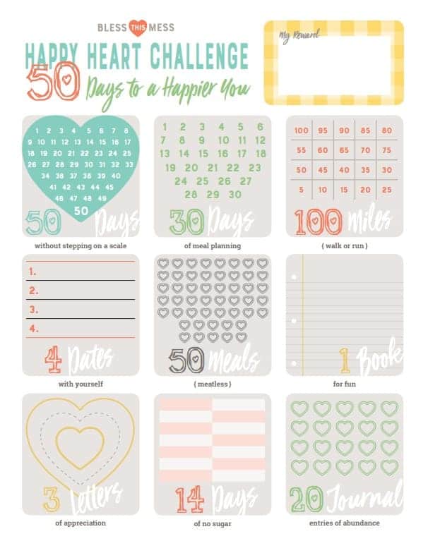 Happy Heart Challenge PDF