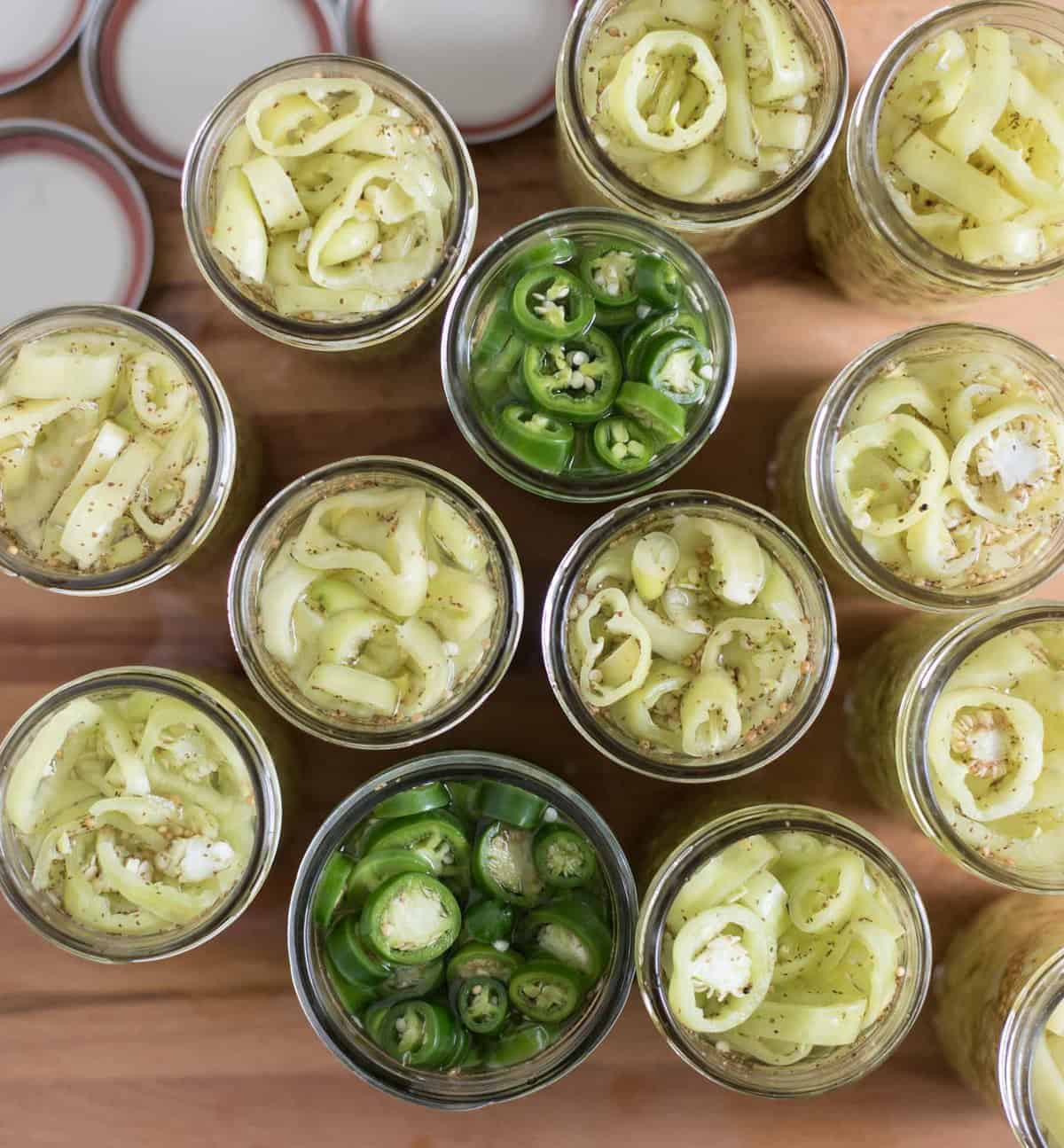 How To Pickle Peppers (Hot Water Bath Canning Method)