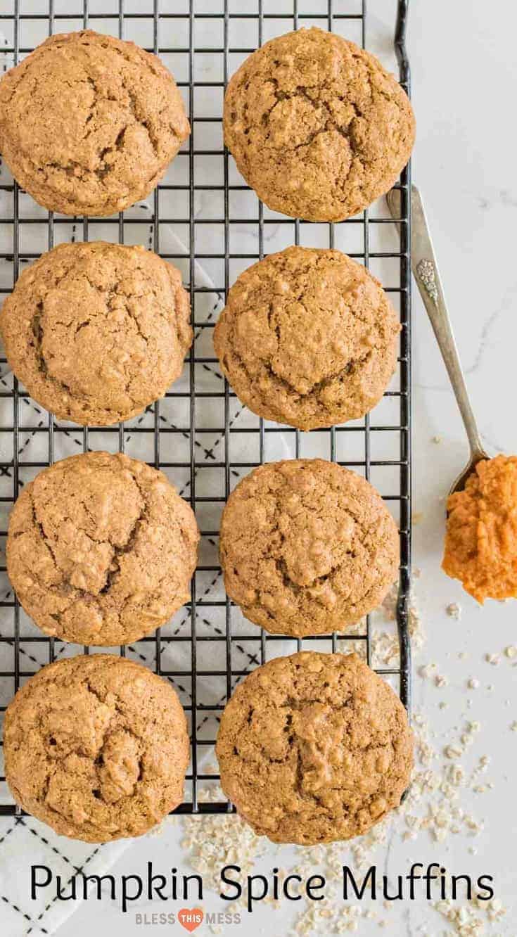 pumpkin spice muffins.