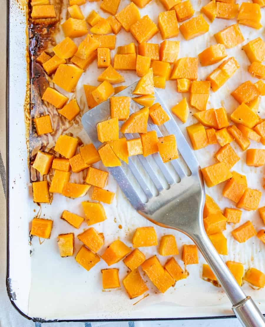 easy baked butternut squash recipe.