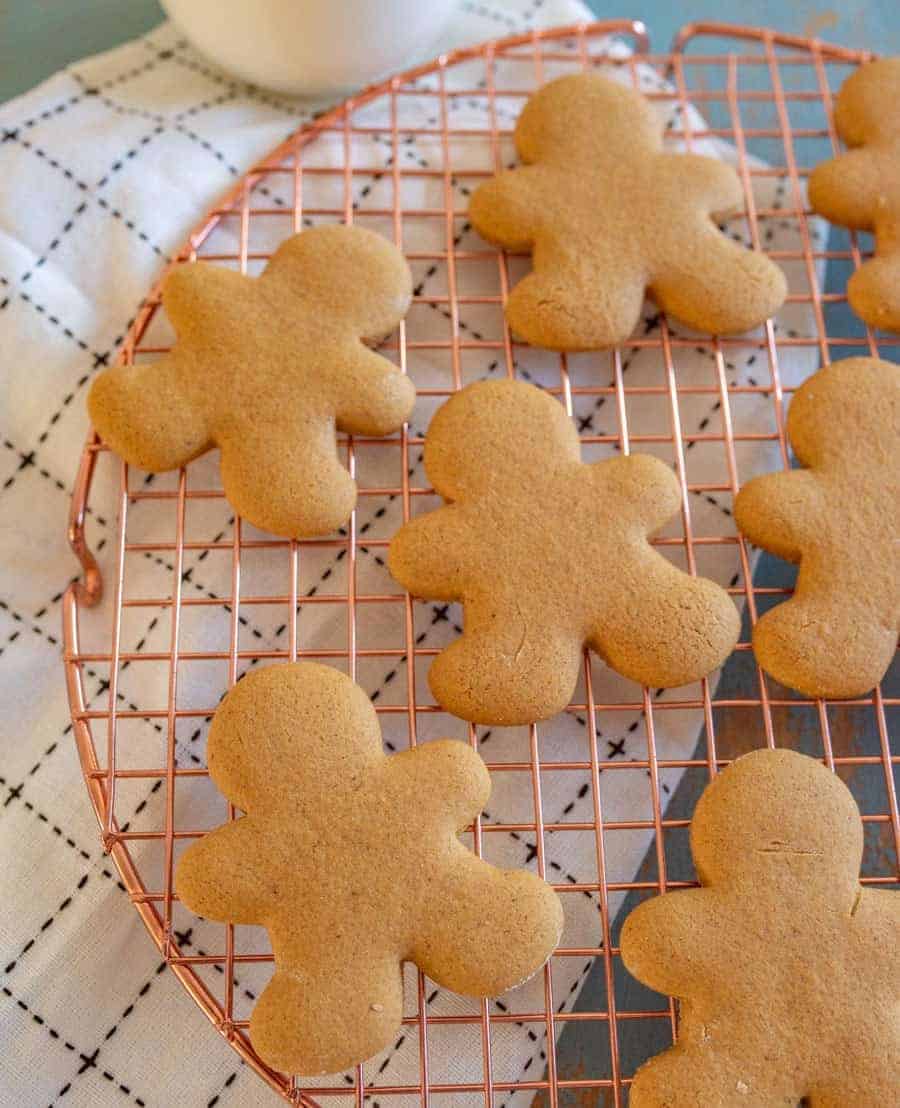 Gluten Free Gingerbread Cookies.