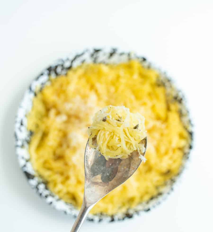 The Best Oven Roasted Spaghetti Squash