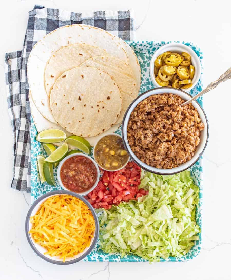 Filling, nutritious, and flavorful, Instant Pot ground turkey and lentil taco filling is a great high-protein alternative to traditional taco meat!
