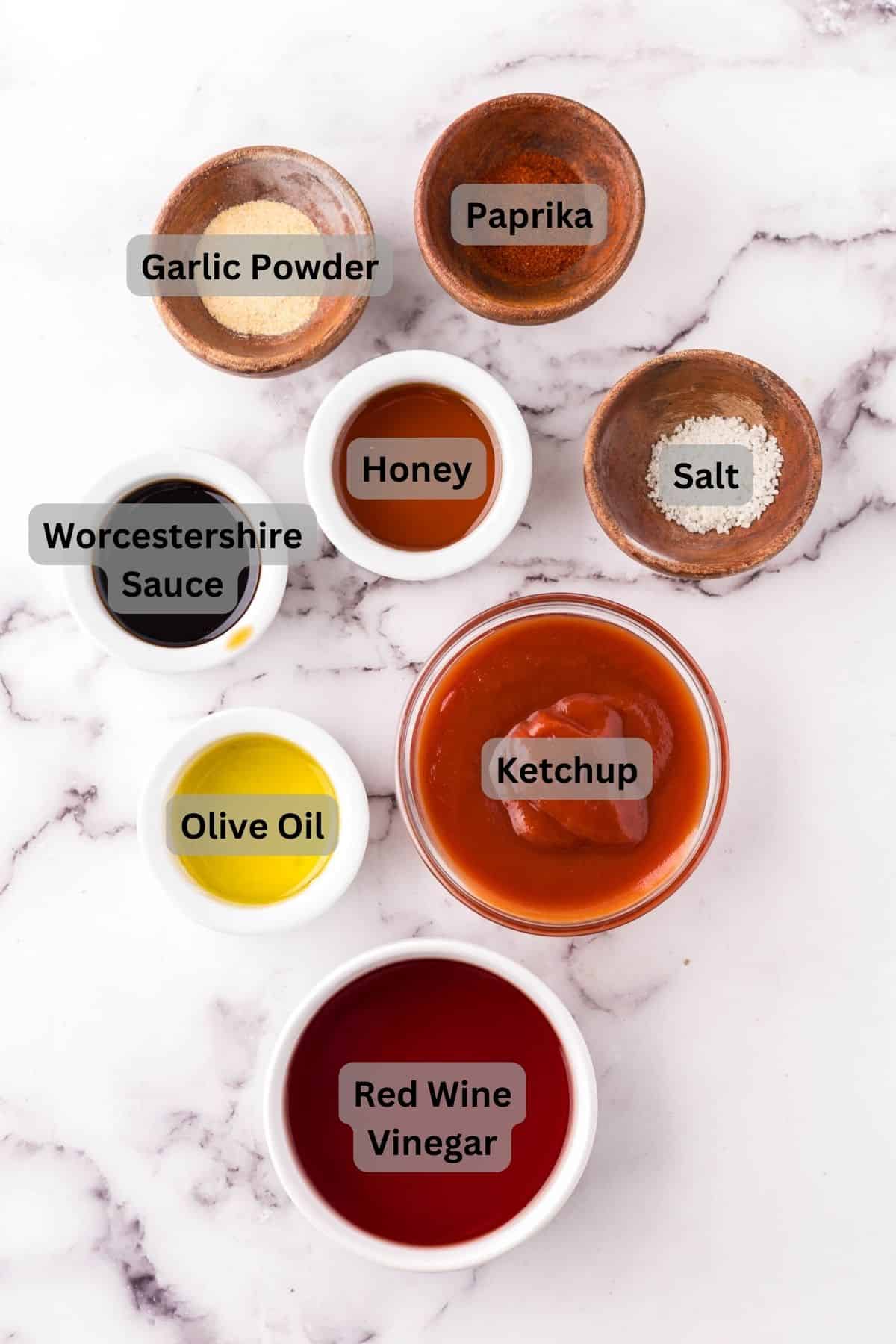Pinterest pin with text that reads Catalina dressing recipe.